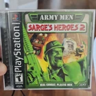Army Men: Sarge's Heroes 2 by 3DO, PlayStation 1, Action Shooter, Manual