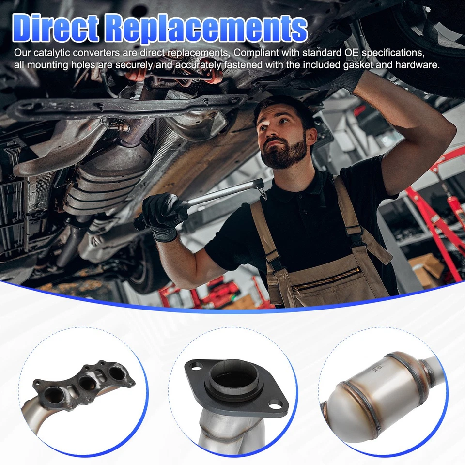 Genuine OEM Catalytic Converter Fit 2005 2006 2007-2011 Toyota Tacoma 4.0L 4WD Foto 3 de 4