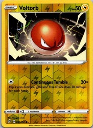 Voltorb 056/192 Reverse Holo Rebel Clash