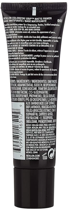 Revlon ColorStay Grip Primer, Mattifying, Blurring & Oil Absorbing Face Makeup, - Image 2 of 4