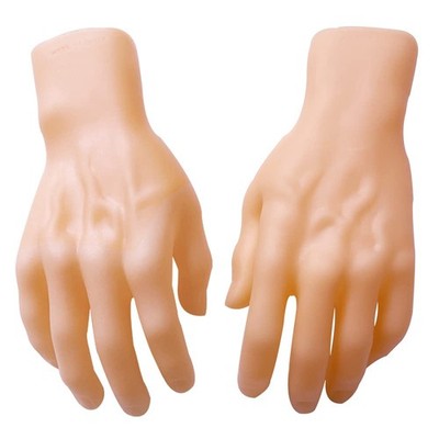 Medou 2 Pieces Spooky Halloween Decoration Realistic Hands, Fake Human Hands ...