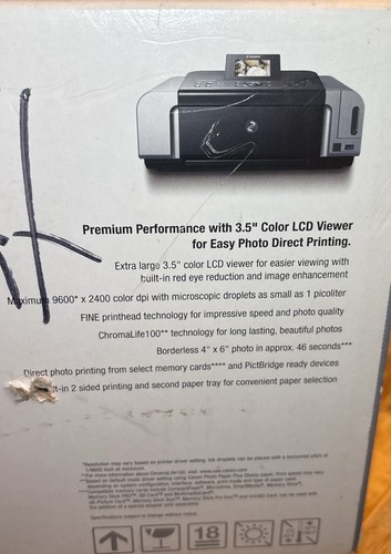 Impresora de inyección de tinta fotográfica Canon PIXMA iP6600D/Todo el contenido SELLADO DE FÁBRICA/C-¡Detalles! - Imagen 14 de 17