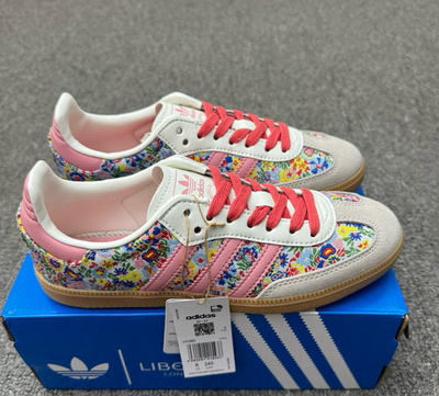 adidas Liberty London x Samba OG J Floral Embroidery JI0280 Ship