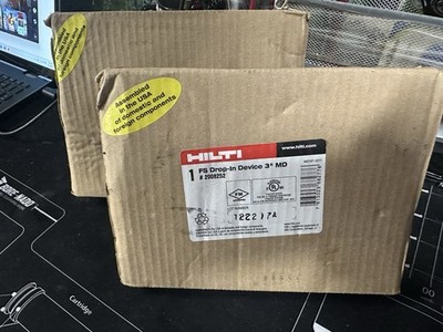 HILTI 2008252 FS DROP-IN DEVICE CFS-DID 3'' MD FIRESTOP FIRE PROTECTION SYSTEMS 1