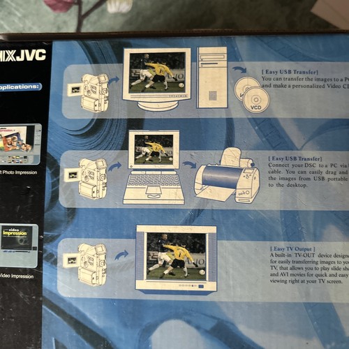 JVC MX DV7000 Digital Video Camcorder With Bag and Instructions - Picture 15 of 15