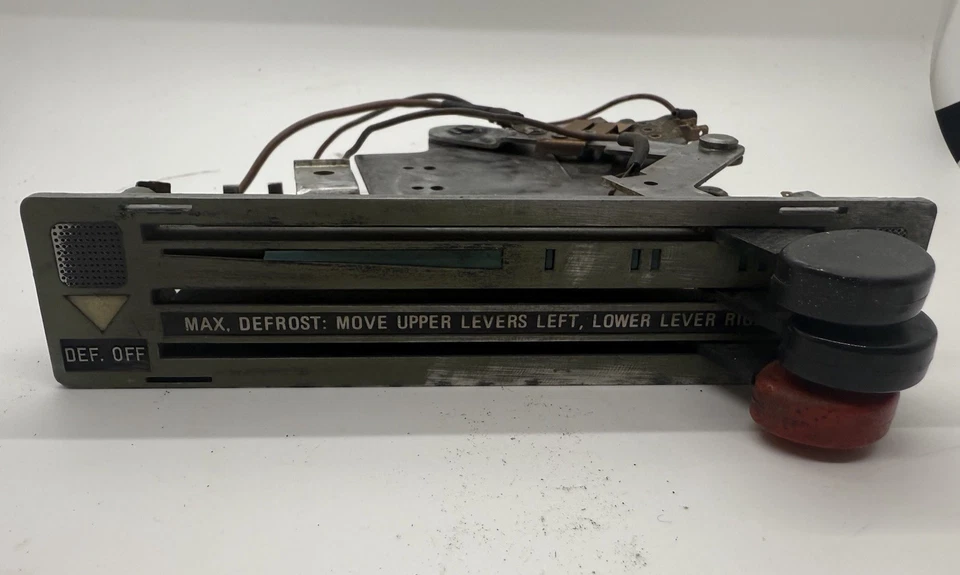 Panel de control de climatización Porsche 914 1970-1976 91461313413 con cableado Foto 3 de 4