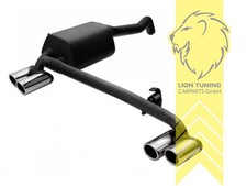 Ulter Sportauspuff für Renault Megane 3 5Türer Coupe 1.4TCE 1.5dCi 1.6i 1.