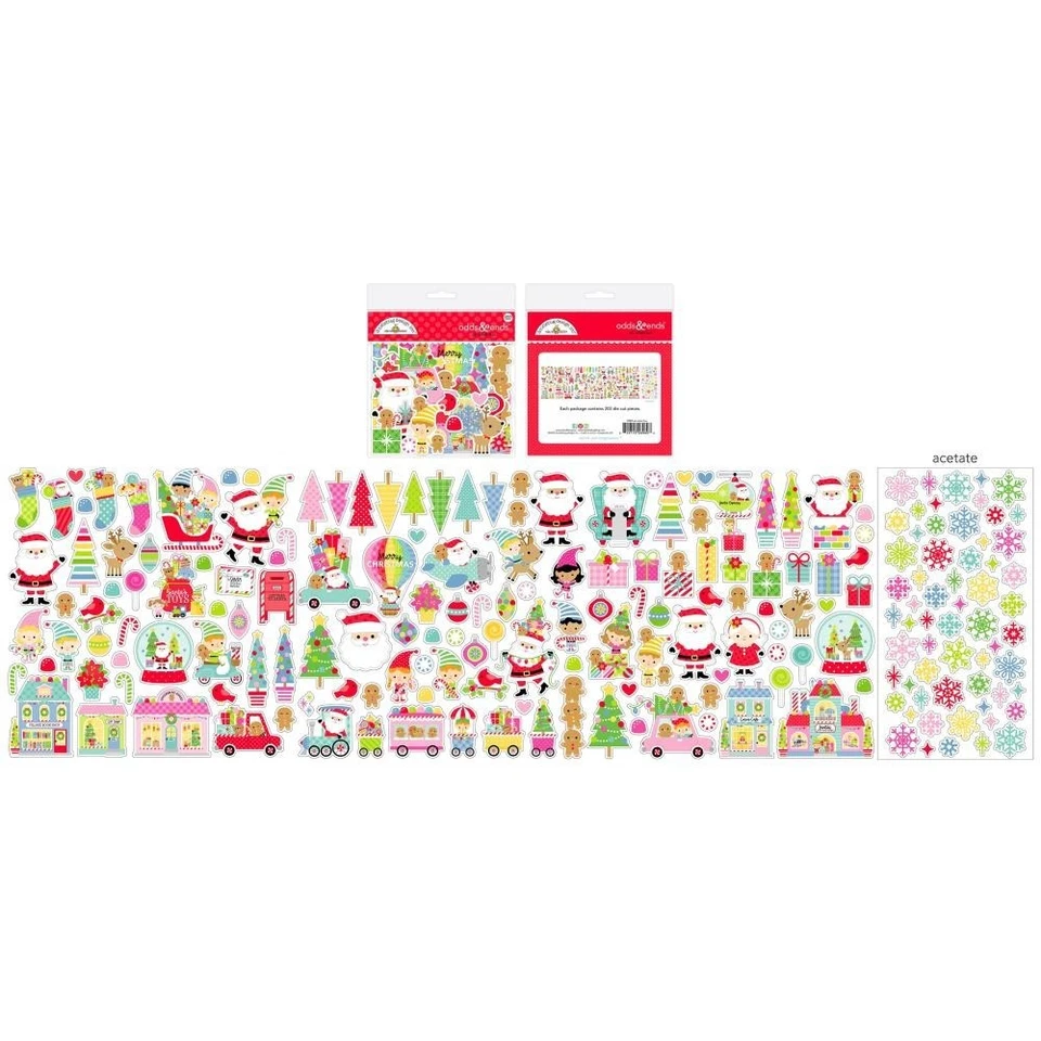 DOODLEBUG DESIGN Doodlebug ~ OH WHAT FUN ~ Odds & Ends Die Cuts