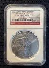 2011 Silver American Eagle MS 70 NGC 25th Anniversary Early Releases