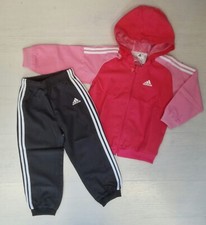 4701 ADIDAS TUTA  ACETATA  BAMBINA TRACKSUIT  SET GIACCA PANTALONE AY67063