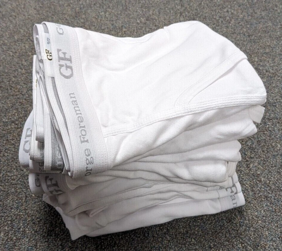 NUEVO CON ETIQUETAS NUEVO LOTE DE 12 CALZONCILLOS BLANCOS GRANDES Y ALTOS ROPA INTERIOR MARCA Y TALLA A ELECCIÓN Foto 3 de 4