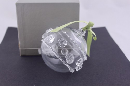 JULISKA BOHEMIAN GLASS CHRISTMAS BALL ORNAMENT, 2007 EDITION - NEW - Picture 2 of 9