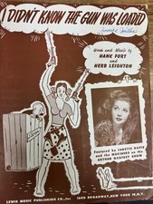 H 3-pack 9x12 Sheet Music by 1950s Composers