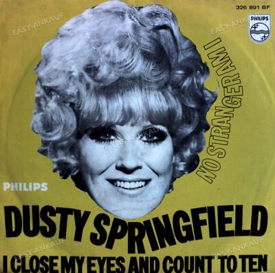Dusty Springfield - I Close My Eyes And Count To Ten 7'' (VG/VG) .