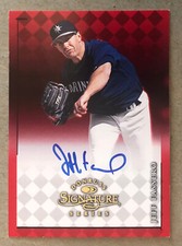 1998 Donruss Signature Autographs - Jeff Fassero - Seattle Mariners - NrMt