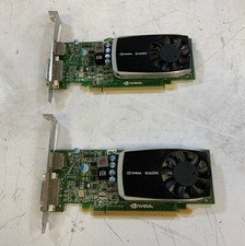 lot of 2 Dell Nvidia Quadro 600 GDDR3 Display Port DVI NS P4E