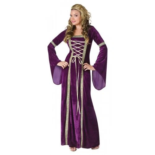 Fun World Vestido Medieval y Gótico disfraces para mujeres