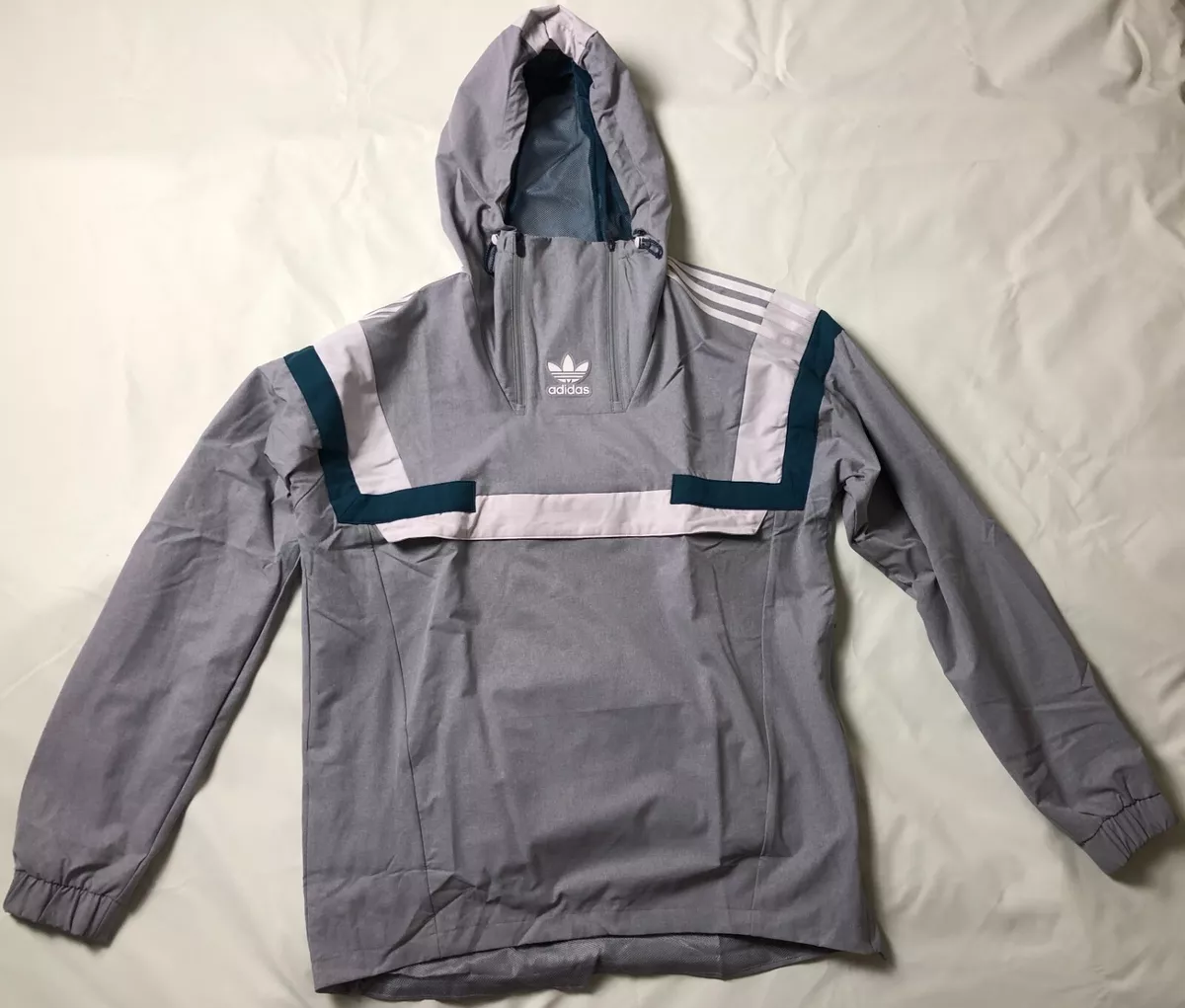 BR8 OTH Over Head Windbreaker Gray Men&#039;s Size Small DT2732 eBay