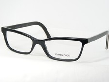 ROMEO GIGLI RG24002 BLACK EYEGLASSES GLASSES FRAME RG240 02 53-16-135mm Italy