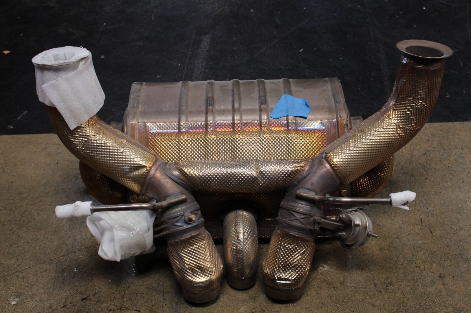 Lamborghini Aventador LP740, Exhaust Muffler, Used, P/N 470251051L