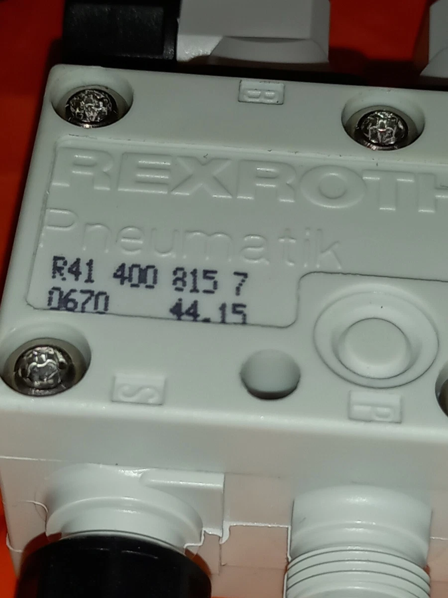 REXROTH / BOSCH / AVENTICS R414008157 DIRECTIONAL CONTROL VALVE 