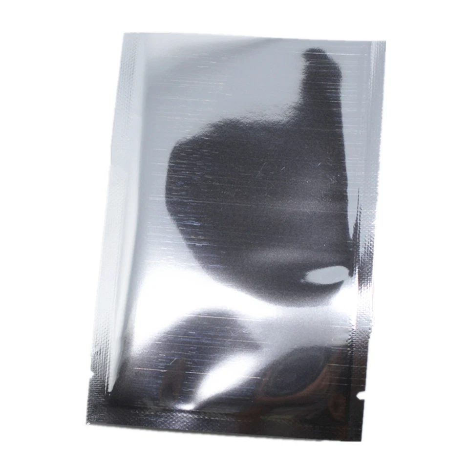 Open Top Heat Seal Silver Aluminum Foil Mylar Food Storage Packing Vacuum Bags - image 3 of 3