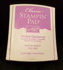 Stampin Up Ink Pad Orchid Opulence Purple Teacher Card Making Craft Scrapbooking