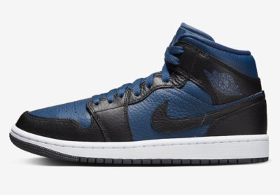 Nike Air Jordan 1 Mid Split French Blue White Black DR0501-401