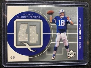 peyton manning jersey card