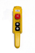 Hoist Pendant Control Station Pushbutton Replacement Pistol Grip with E-Stop