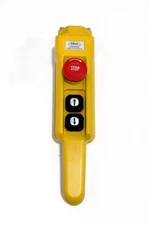 Hoist Pendant Control Station Pushbutton Replacement Pistol Grip with E-Stop