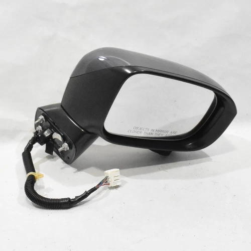 14-15 Honda Civic Sedan Right Passenger Door Mirror Assembly w/ Camera Gray OEM