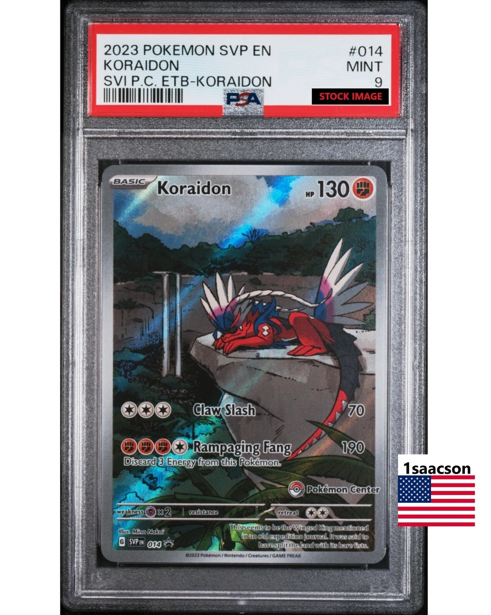 NM Pokemon Miraidon EX SVP028 Black Star Promo Card