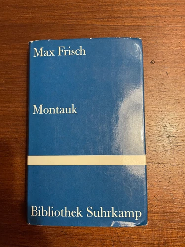 MAX FRISCH MONTAUK BIBLIOTHEK SUHRKAMP 1978 TEDESCO 1