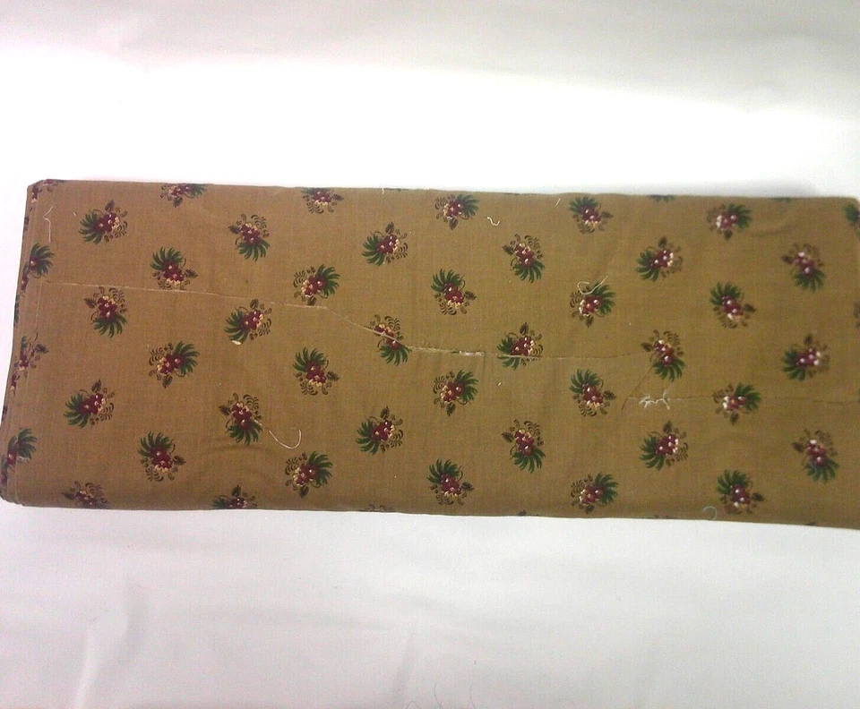 Vintage Joan Kessler for Concord Fabrics Tropical Flowers Hawaiian Fabric 288x44 - Image 2 of 2