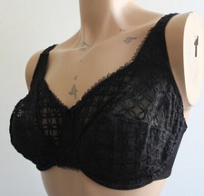 Berley Spitzen Underwire Bra Size 70 FF New With Tag Black
