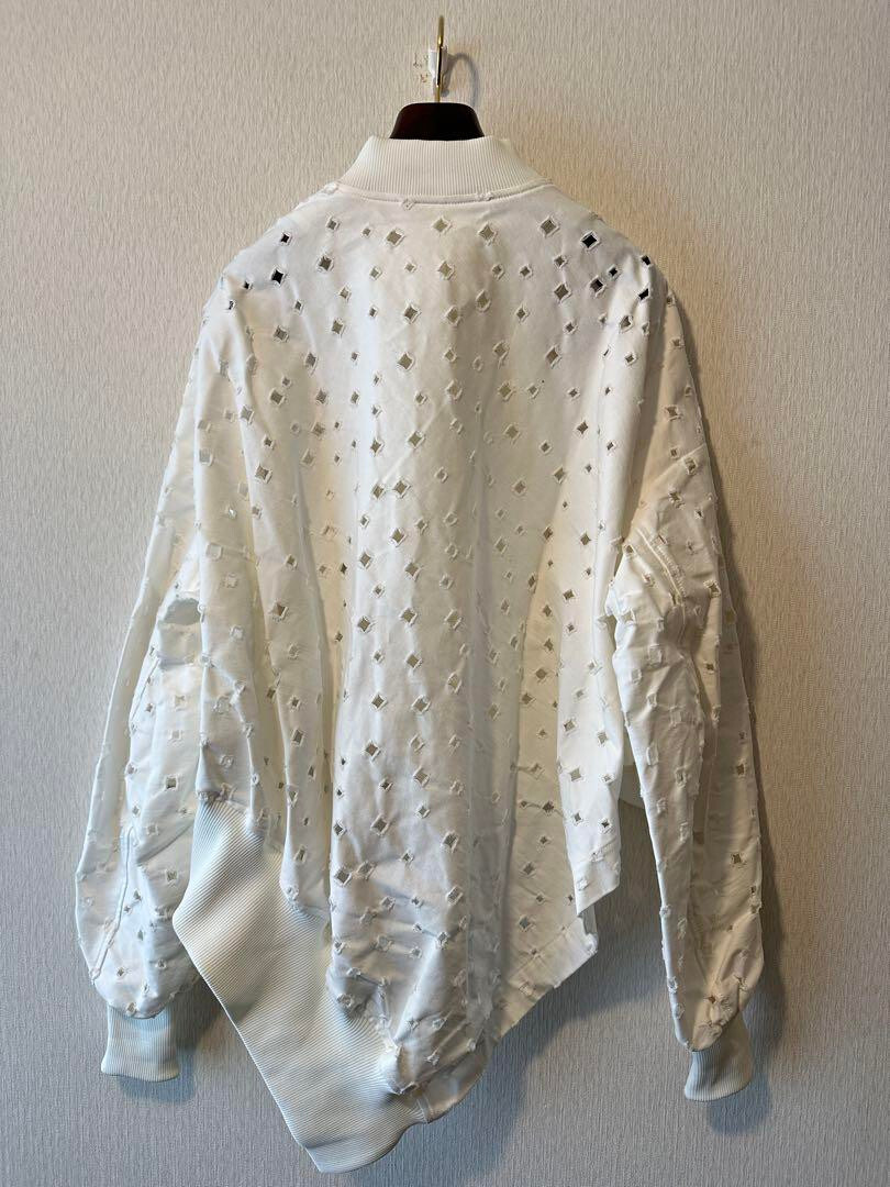 YOHJI YAMAMOTO PUNCHING RAIDERS JACKET MULTICOLOR MATERIAL