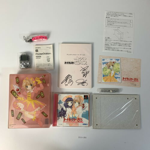 PS1 Carte Captor Sakura Clow Magique Édition Limitée Actif Ntsc-J 643-61.3m - Photo 1/10
