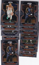 2022 Panini WNBA Prizm CONNECTICUT SUN COMPLETE 2022 TEAM SET-Nia  Clouden R/C