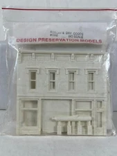 Design-Preservation Models - #102 Robert's Dry Good Kit - HO Scale Model RR Bldg