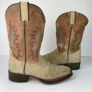 women's double h square toe boots