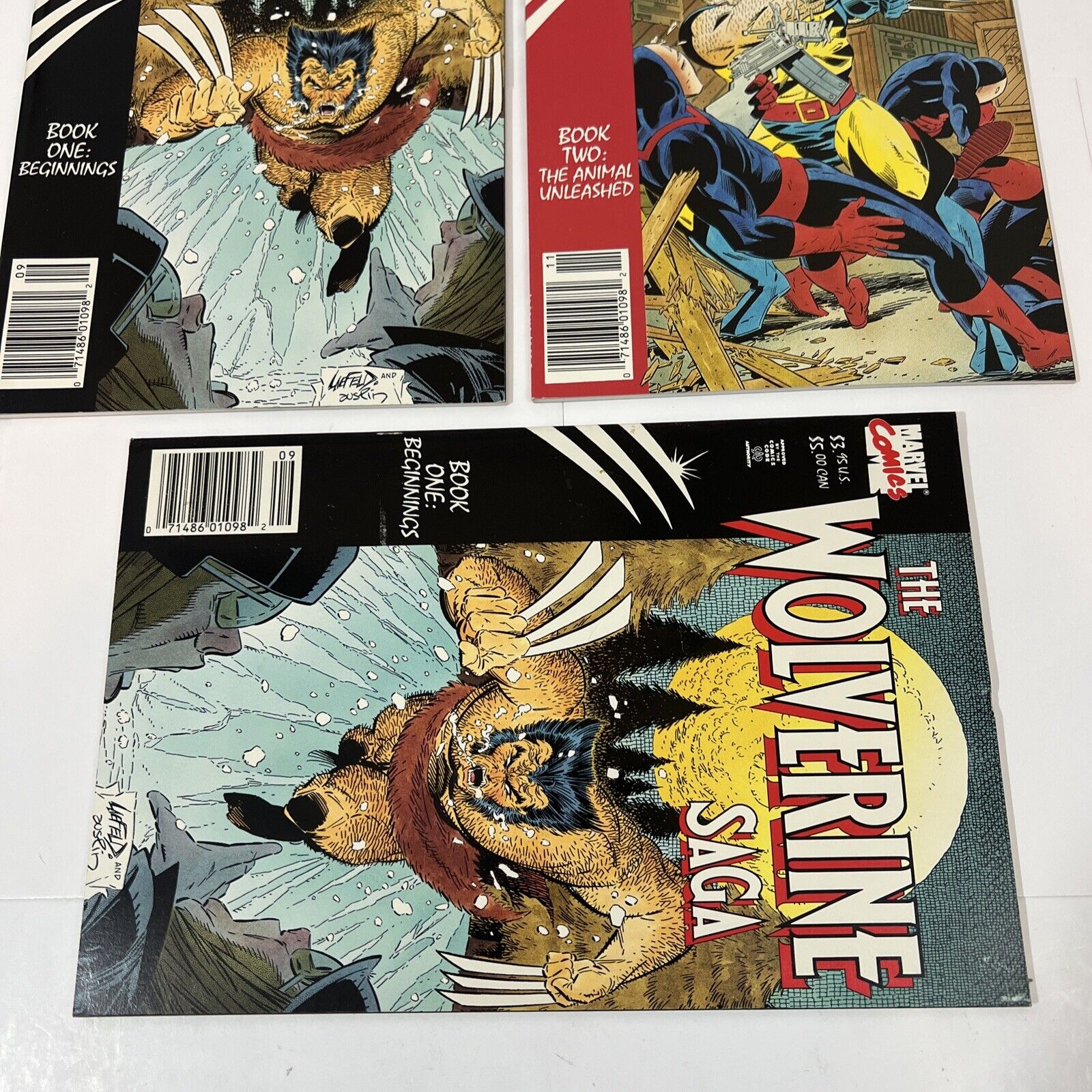 The Wolverine Saga 1 (2) & 2 (3 Books) Comic Book - B53-28 Beginnings Animal | eBay The Wolverine Saga 1 (2) & 2 (3 Books) Comic Book - B53-28 Beginnings Animal | eBay