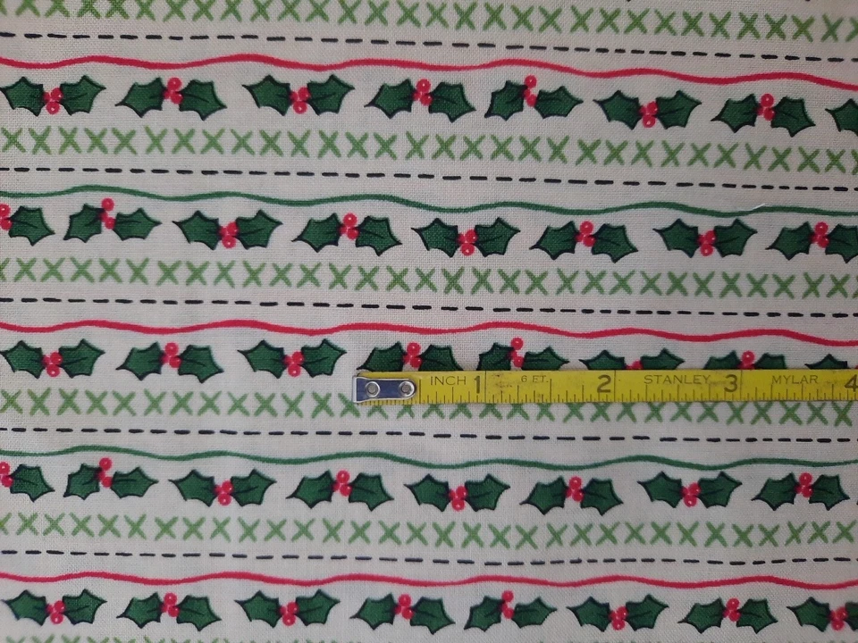 Jolly St. Nick MaryJo Tuttle Connecting Threads Cotton Fabric 42"X35" Christmas - Image 3 of 4