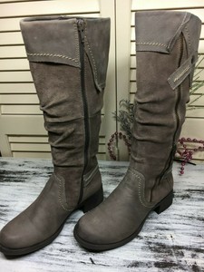 earth knee high boots