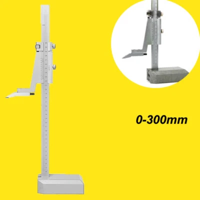 0-300mm Height Vernier Caliper Gauge Scriber Altitude Ruler Precise Measure UK