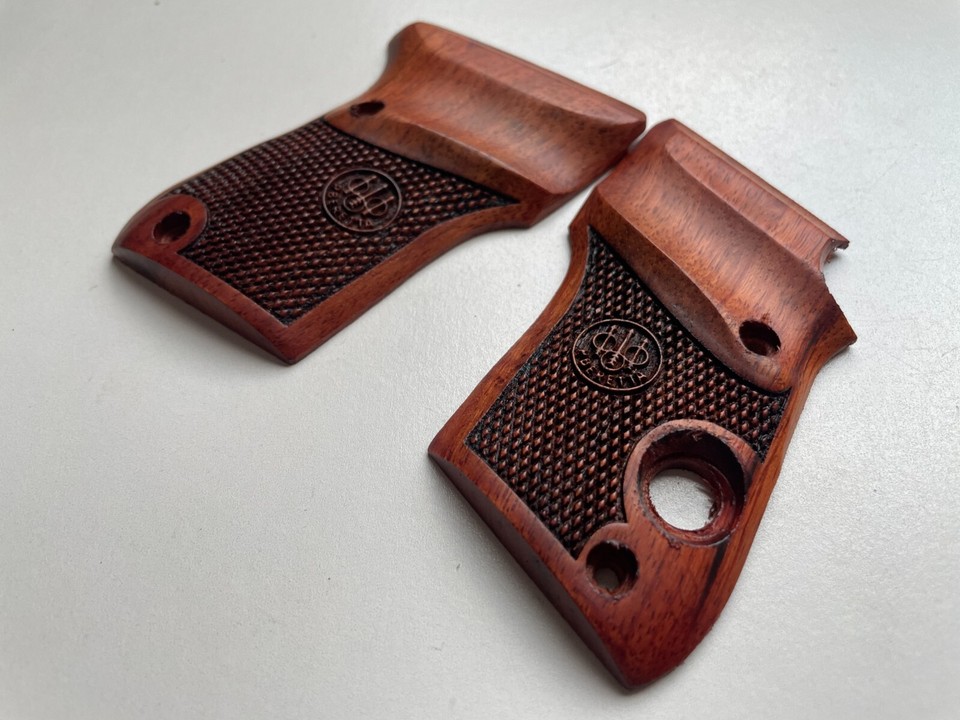 New pattern on Praduak wood Grips For Beretta 21A BOBCAT | eBay