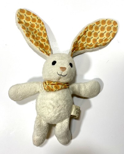 Apple Park 10" Bianco Coniglietto Coniglio Organico Baby Trees Orecchie 2016 HTF Peluche - Foto 3 di 12