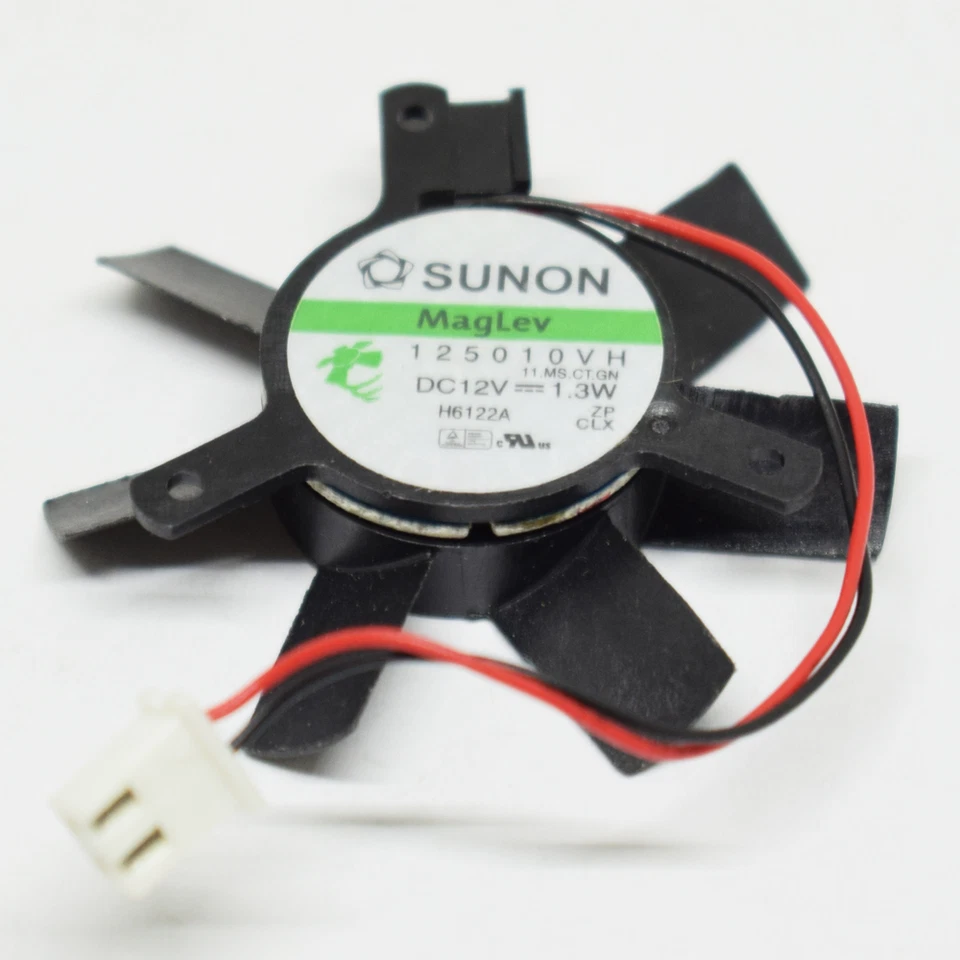 1pc Sunon 125010VH 50x50x10mm 5010 7 blades 12V 1.3W 2pin Graphics Card Fan - Image 4 of 4
