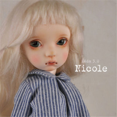 1/6 Bjd Doll Girl imda3.0 With Face Make up + Eyes Resin Figure