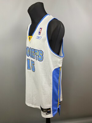 DENVER NUGGETS CARMELO ANTHONY JERSEY HOME NBA BASKETBALL REEBOK
